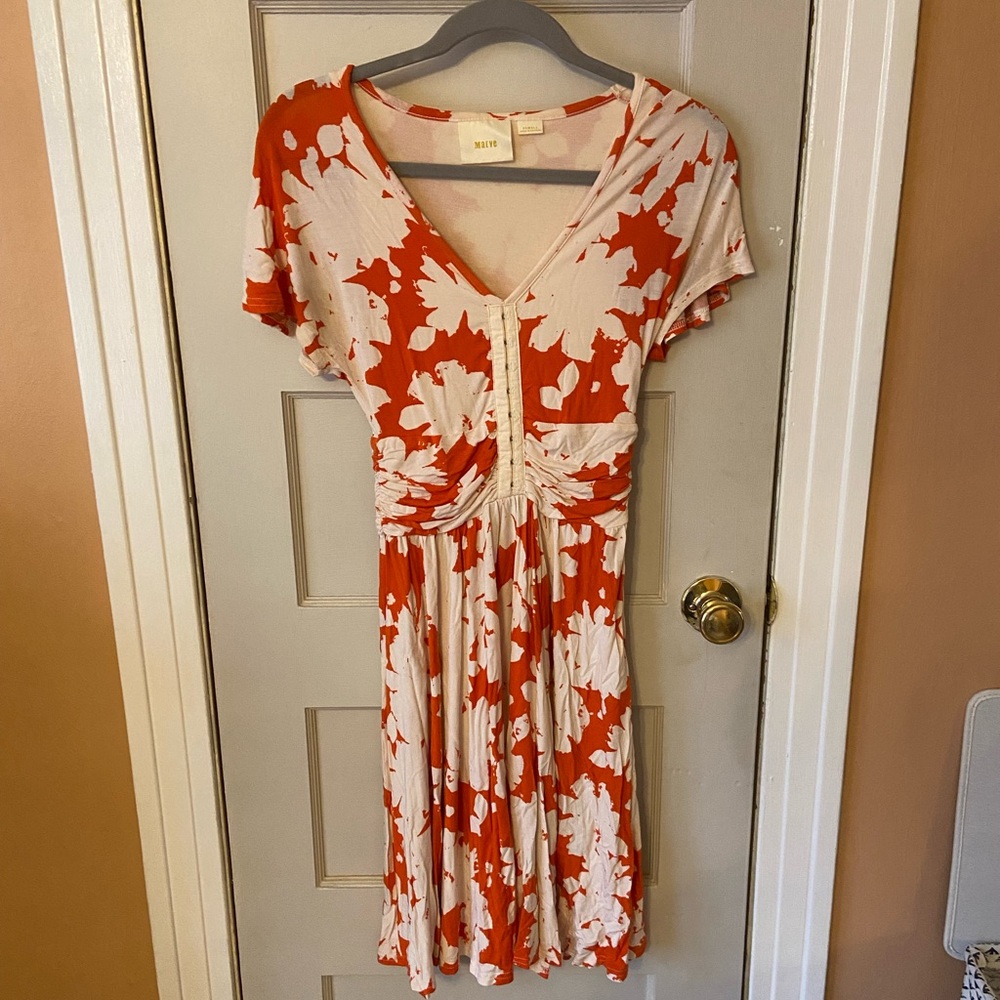 Anthropologie Maeve floral dress